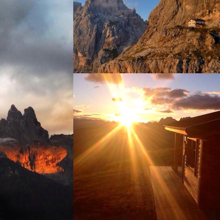 Rifugio Velo Della Madonna Hotel San Martino Di Castrozza Eksteriør billede